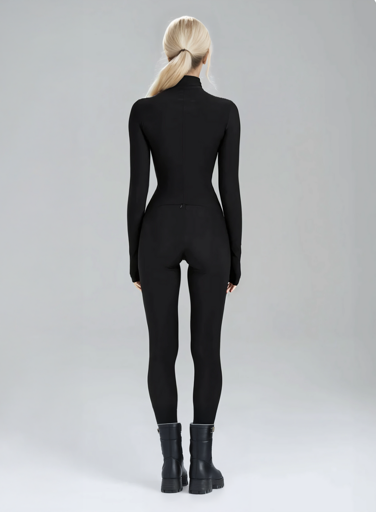SlipZip Sculpt Suit — Black