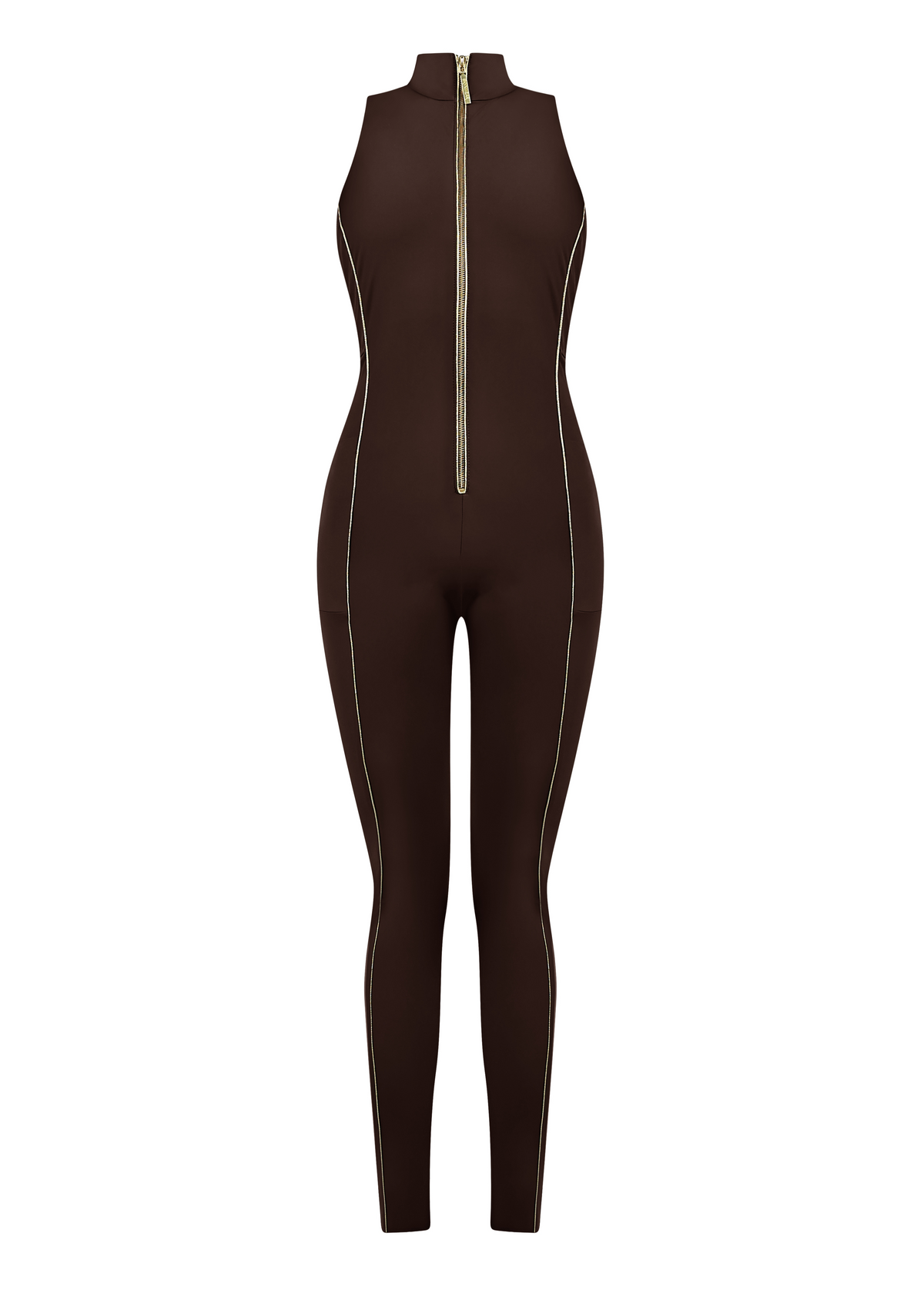 Apex Jumpsuit — Chocolate