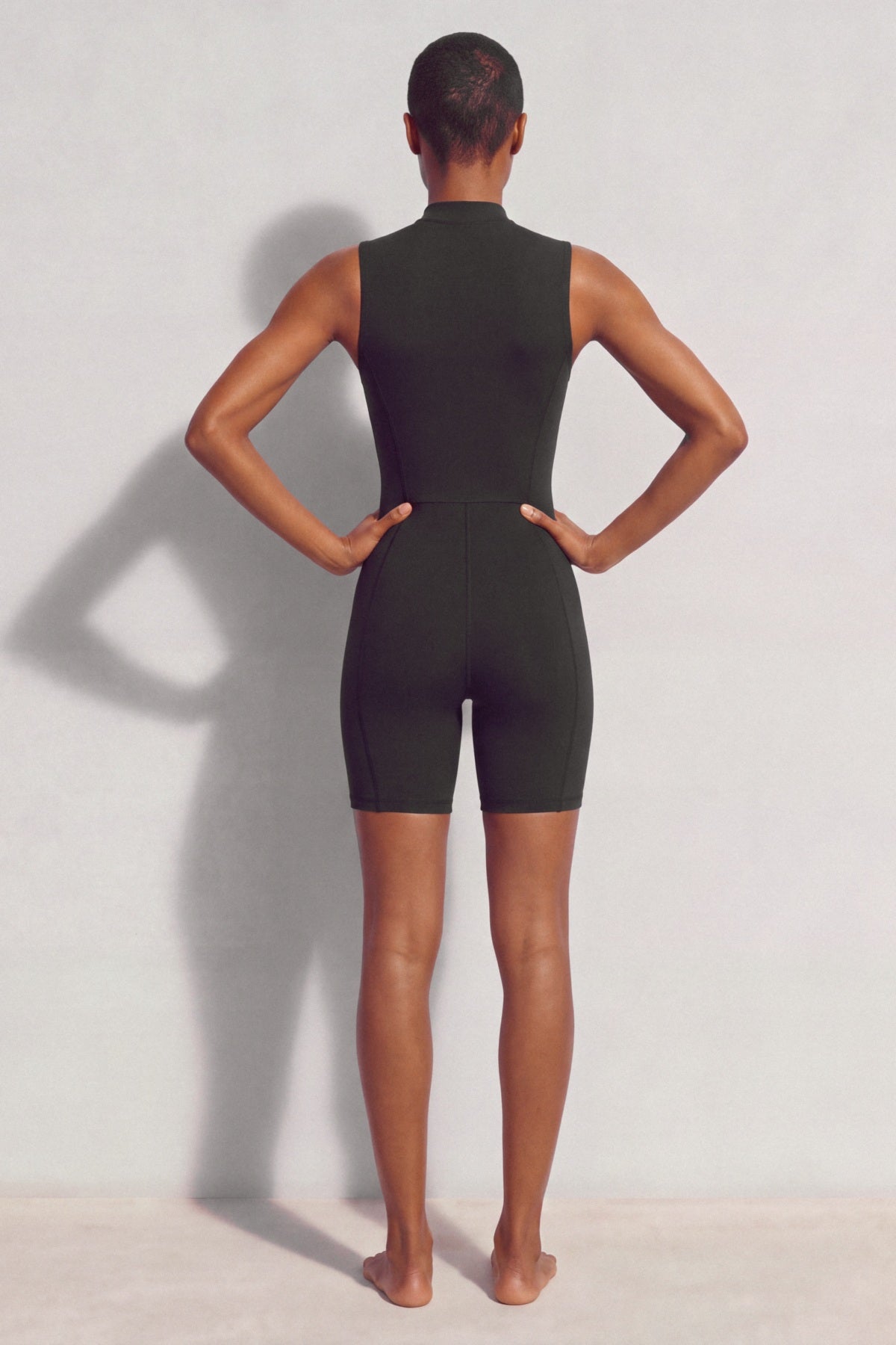 Apex Romper — Black
