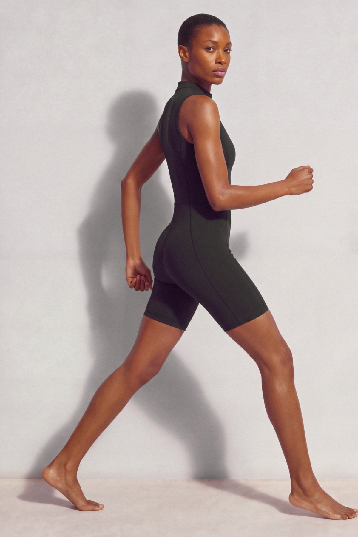 Apex Romper — Black